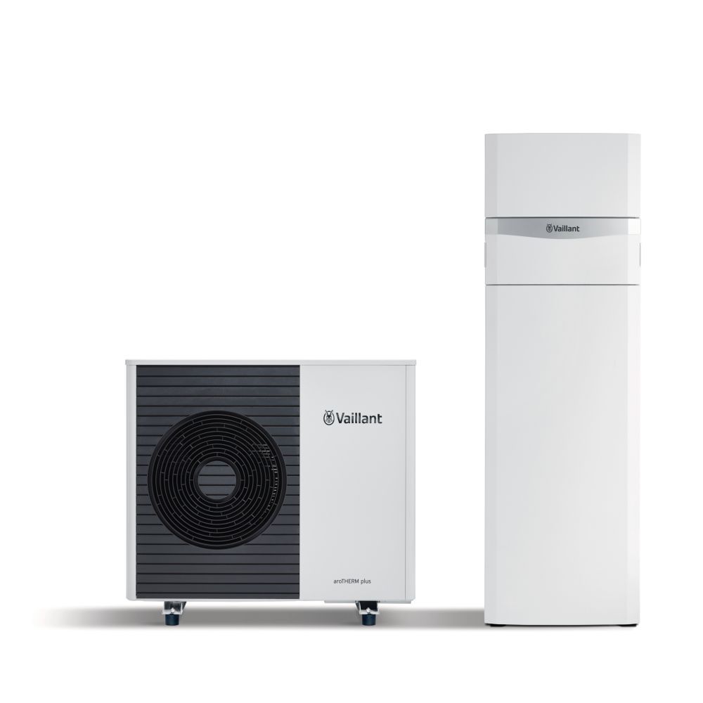 10037203 - Vaillant aroTherm Plus 7kW Air-To-Water Heat Pump c/w 190L uniTOWER