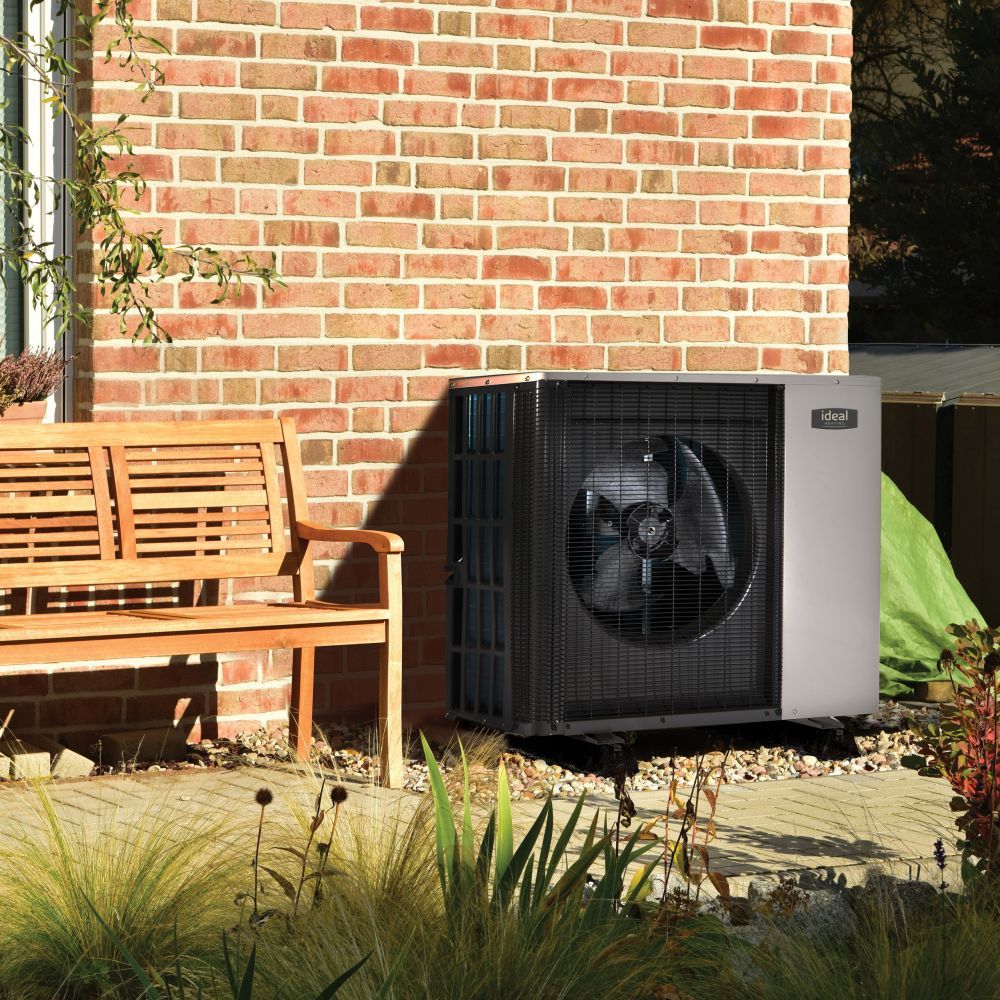 AH750665 - Ideal Heating Logic Air 5kW Monobloc 1Phase Air Source Heat Pump