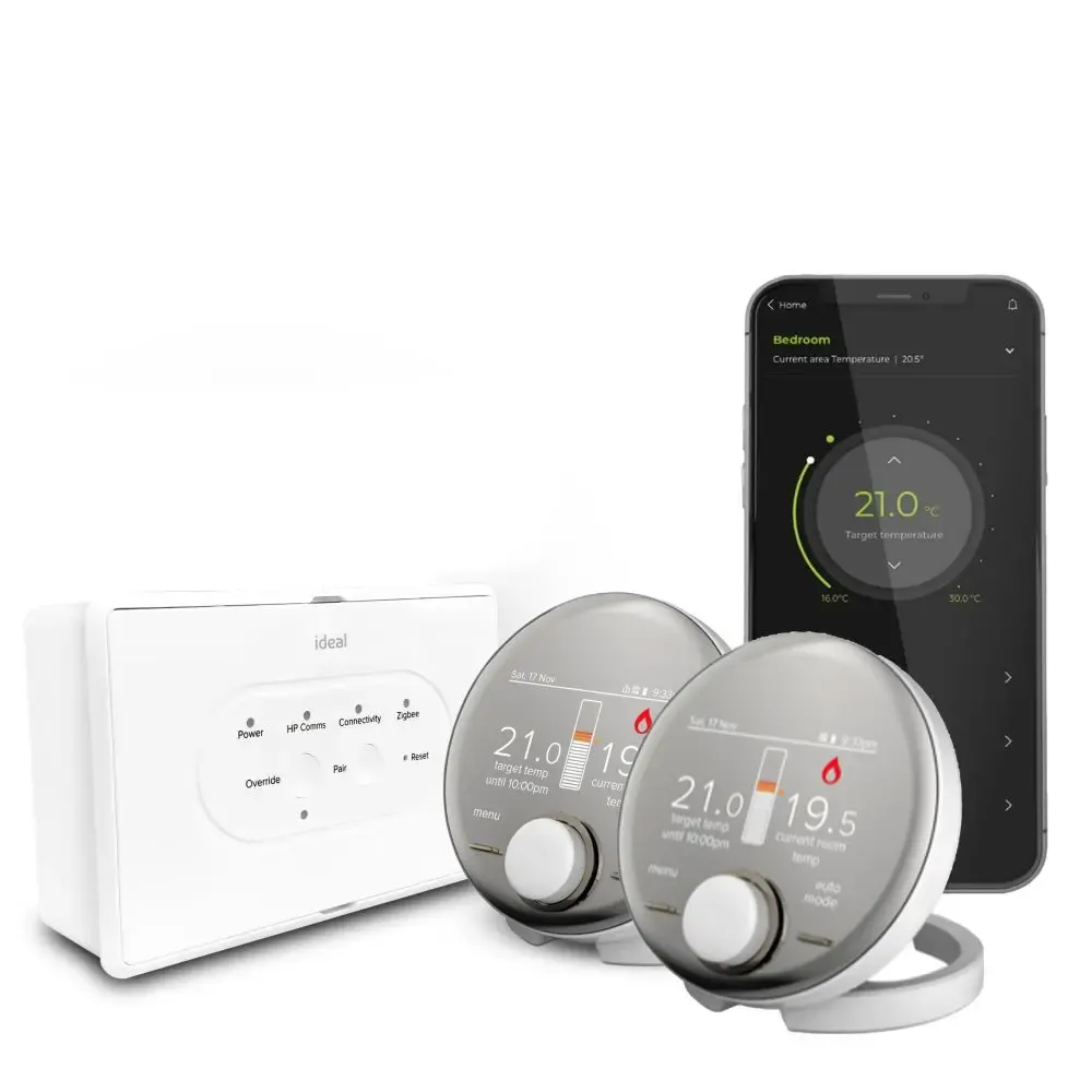 234792​ - Ideal Heating Halo Air Wi-Fi​ 2-Zone Programmable Room Thermostat