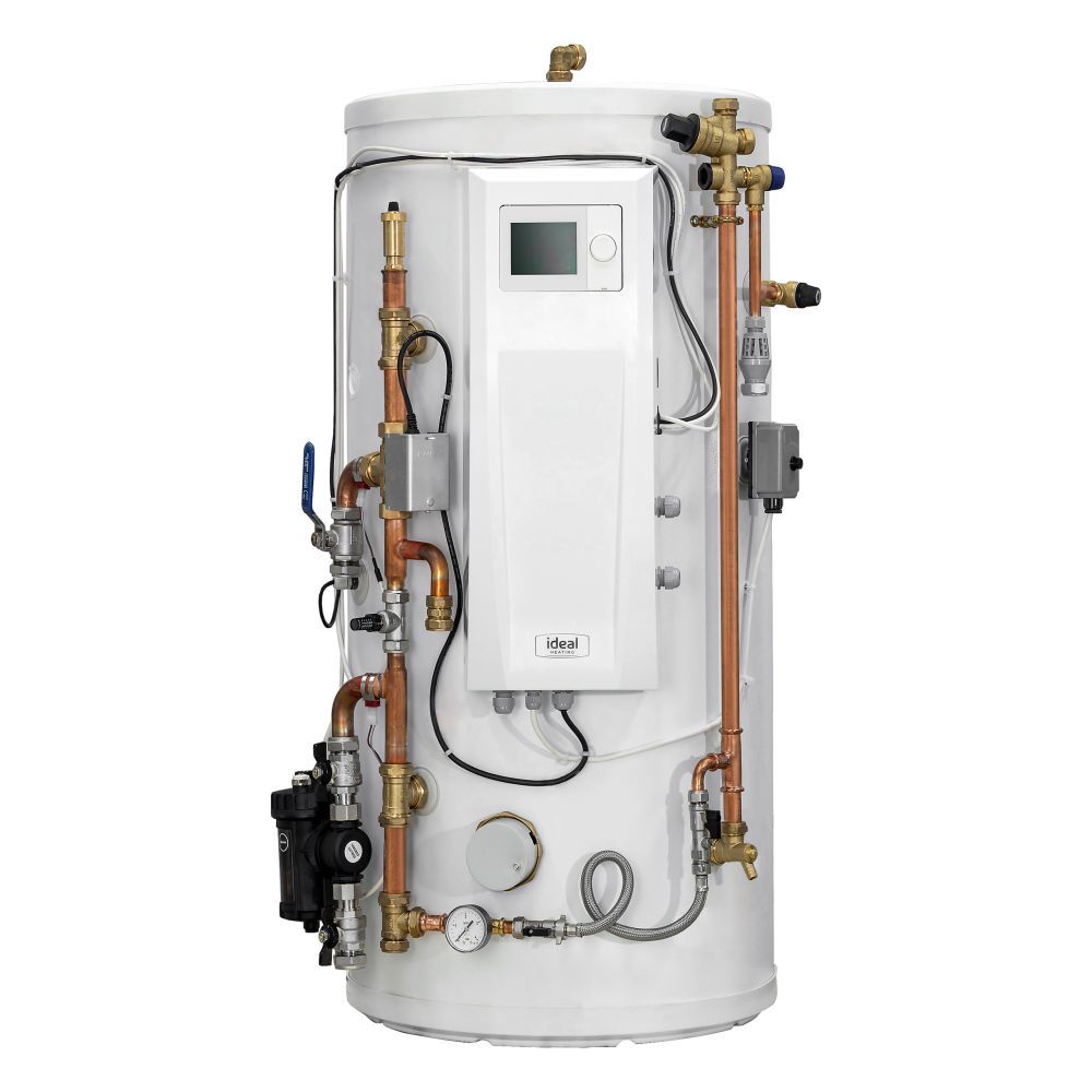 236199 - Ideal Heating Logic Air DHW Pre-Plumbed 180L 1 Zone Heat Pump Cylinder