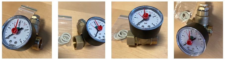 UK99900180 - Gauge with valve VVX model