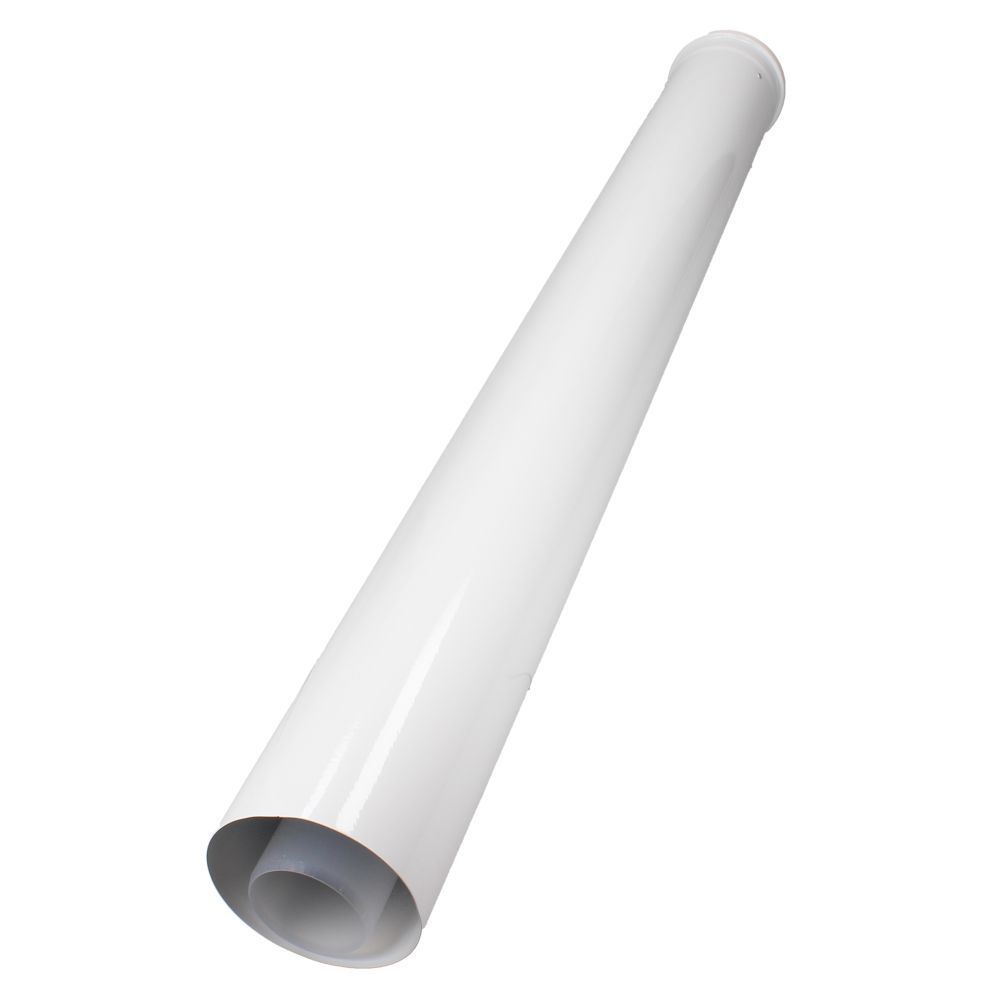 7716191083 - Worcester 100mm X 1m Flue Extension - White