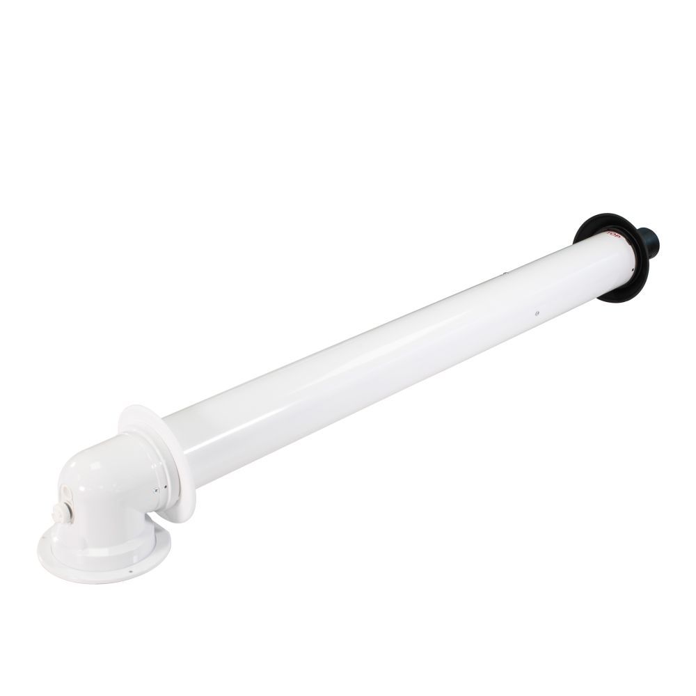7733600298 - Worcester 60/100 1050mm Fixed Horizontal Flue Kit