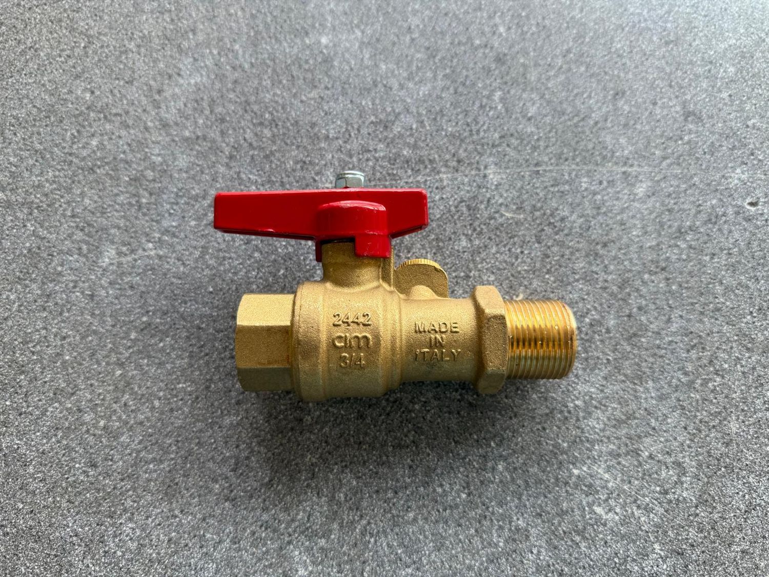 C262-20 - Exchange Valve 3/4" Female RED