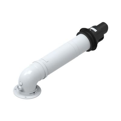 7778299 -  Internal Fit Telescopic Flue & Elbow Kit 420mm 690mm