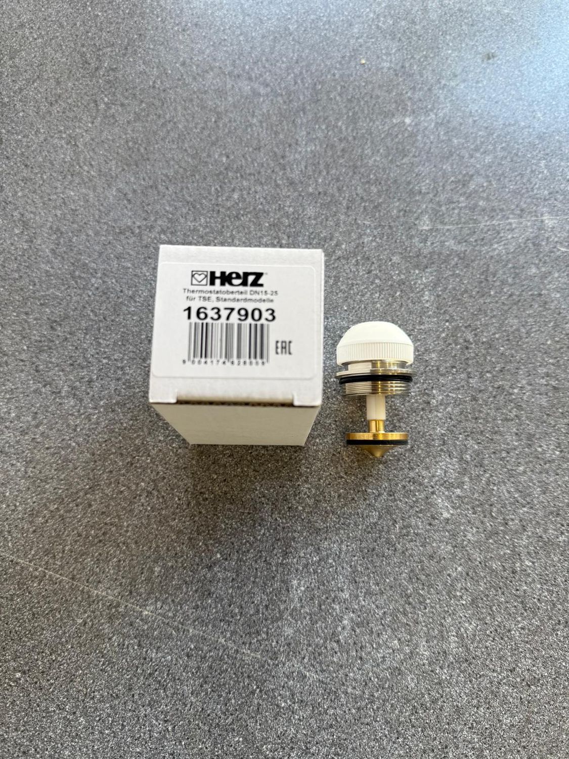1637903 - TS-E Thermostatic Upper Part 1/2" - 1