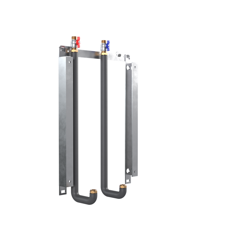 HIAC14CONKIT - Top Entry Kit (Brackets, 2 Pipes and Valves)