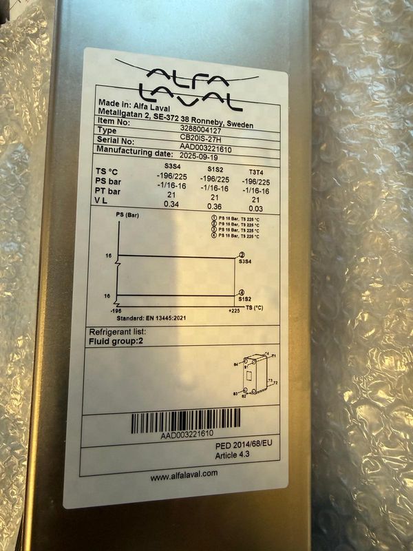 CB20IS-27H - 27 PHE with Samson Controller ( STVSN0220 & 1100546 ) CB20IS-27H - 27 PHE with Samson Controller ( STVSN0220 & 1100546 )
