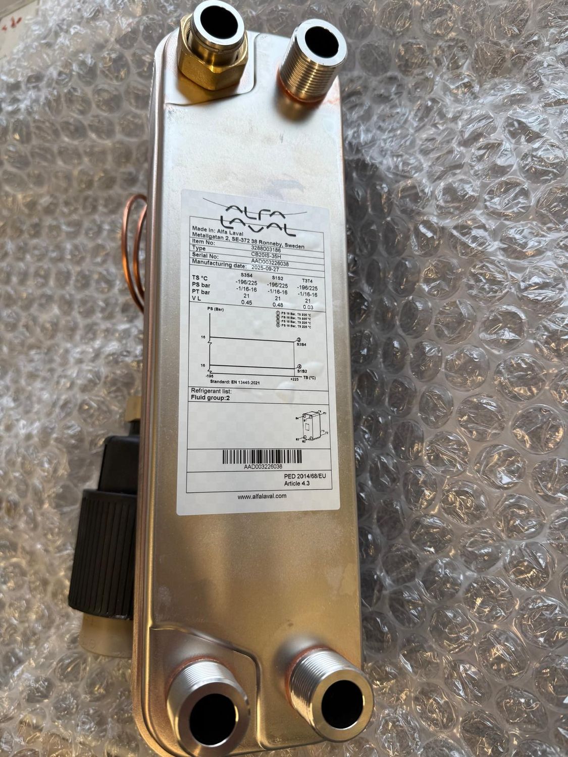 CB20x35IS -  35 PHE with Samson Controller ( STVSN0006 )