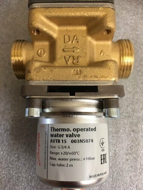 DGT18231000 - AVTB Valve DN15 20-60 DHW ( 003N5074 ) DGT18231000 - AVTB Valve DN15 20-60 DHW ( 003N5074 )