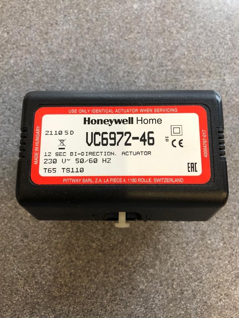 CI00001429 - Honeywell 2 Ways 12sec actuator for Evinox HIU. EVI_00245