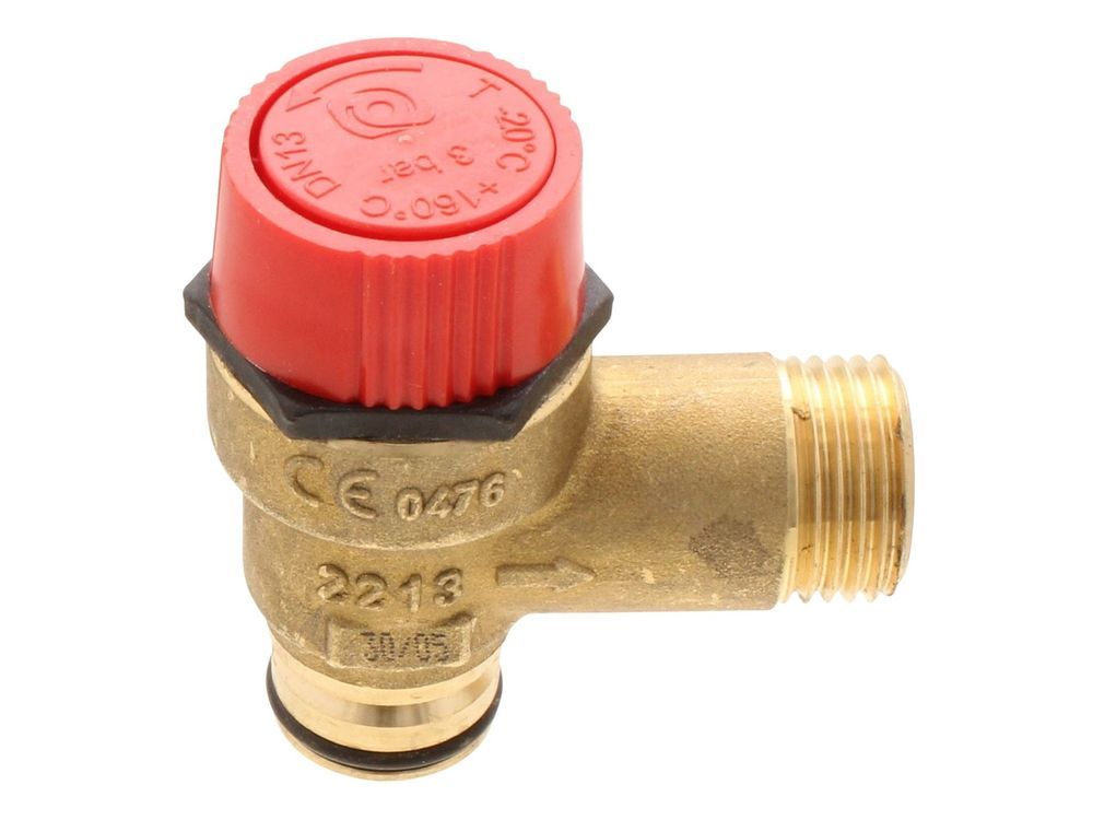 7223193 - PRES/SAF RELIEF VLV-3BAR(MALE) - Baxi