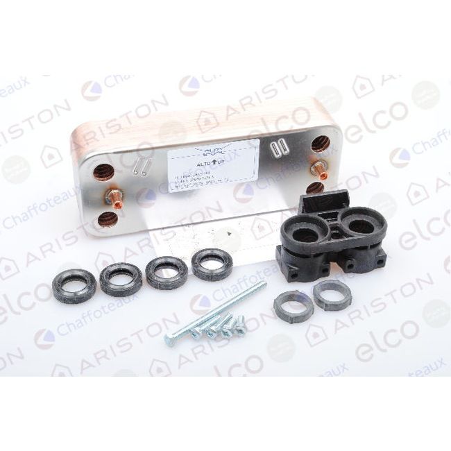 61302409-01 - SANITARY HEAT EXCHANGER 193X75X35,5 16 P - Ariston 61302409-01 - SANITARY HEAT EXCHANGER 193X75X35,5 16 P - Ariston