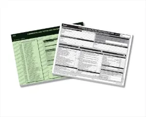 REGPC2 - Commercial Gas Testing & Purging Record Pad - Regin