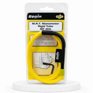 REGU04 - MRT Manometer Rigid Tube - 90˚ deg. - Regin