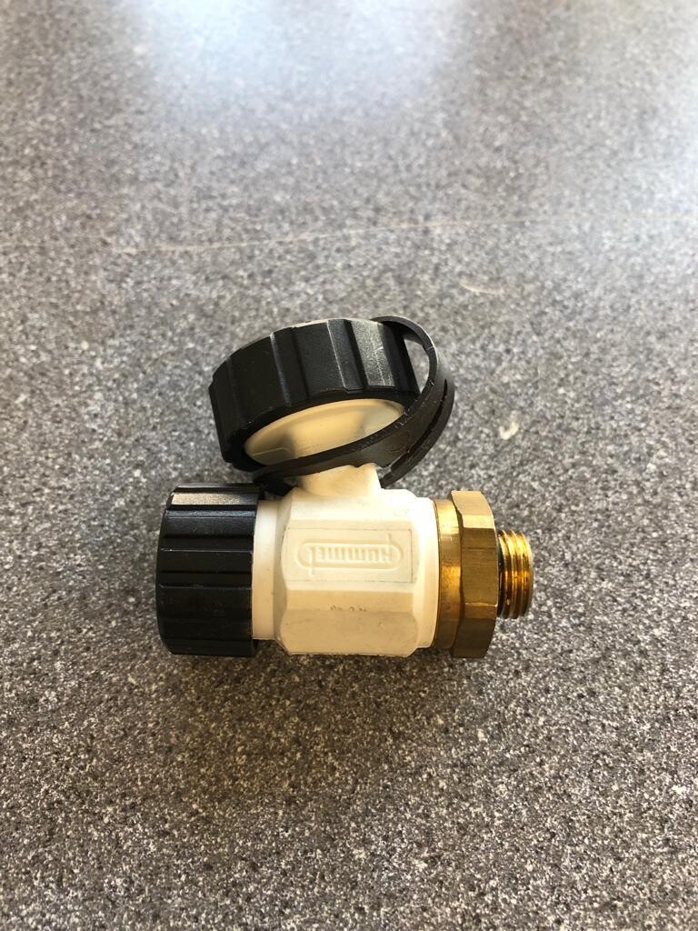 43000236 - Bleed / Drain Valve 1/4" - KaMo ( 43000317 )