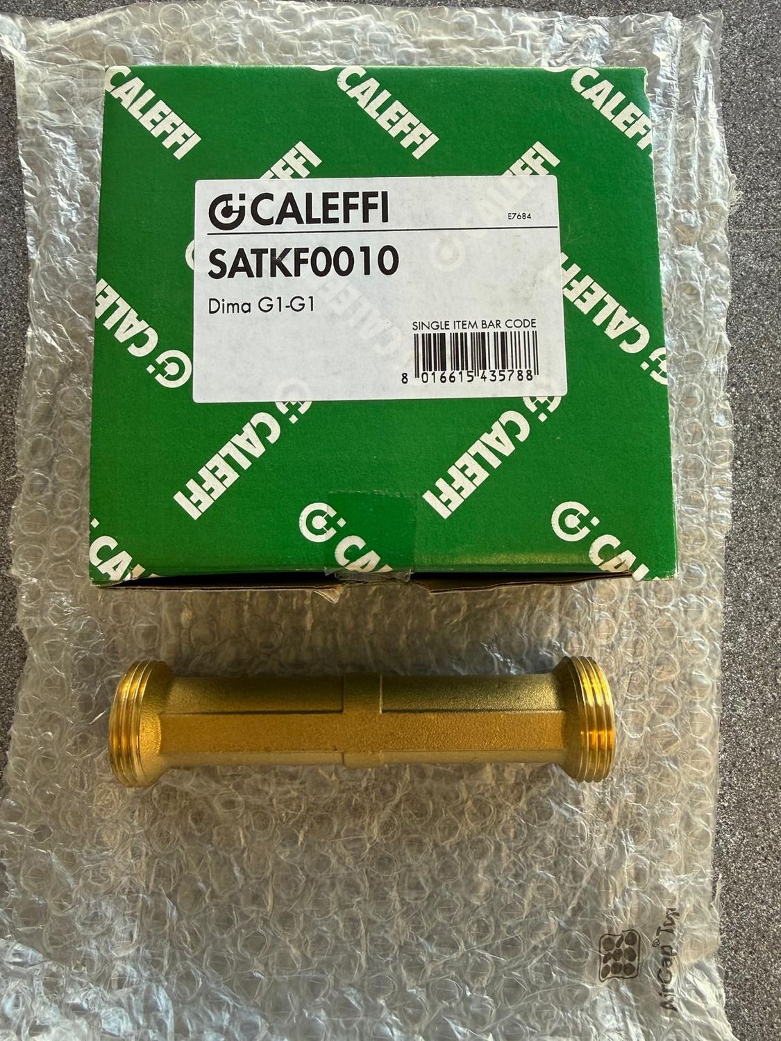 SATKF0010 -  Heat Meter Spool Piece - Caleffi