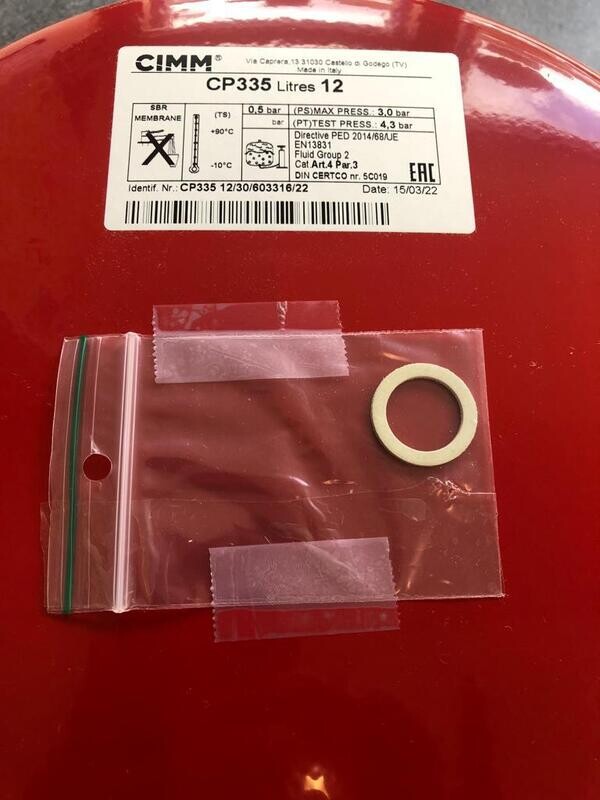 99997060 - Danfoss Expansion Tank for Termix Units CIMM 12L (CP335/12LT)/ DGT99997060