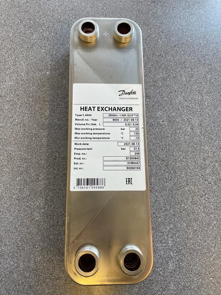 94366194 - XB 06H+ -1 40H G3/4'' H/e - Danfoss ( 144H1435 ) DHW