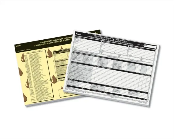 REGPO21 - NON-DOM OIL-FIRED APPLIANCE SERVICE & INSP. PAD - Regin