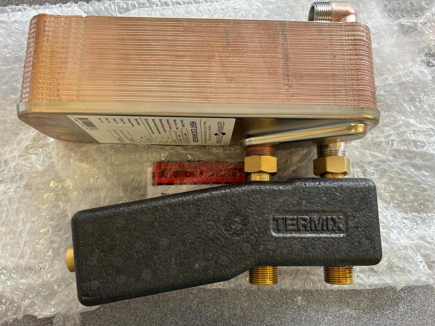 94320400 - XB 04-2-16/16-VP 3/4" Heat Exchanger w/sensor accelerator  DGT94320400 - ( 94320100 )
