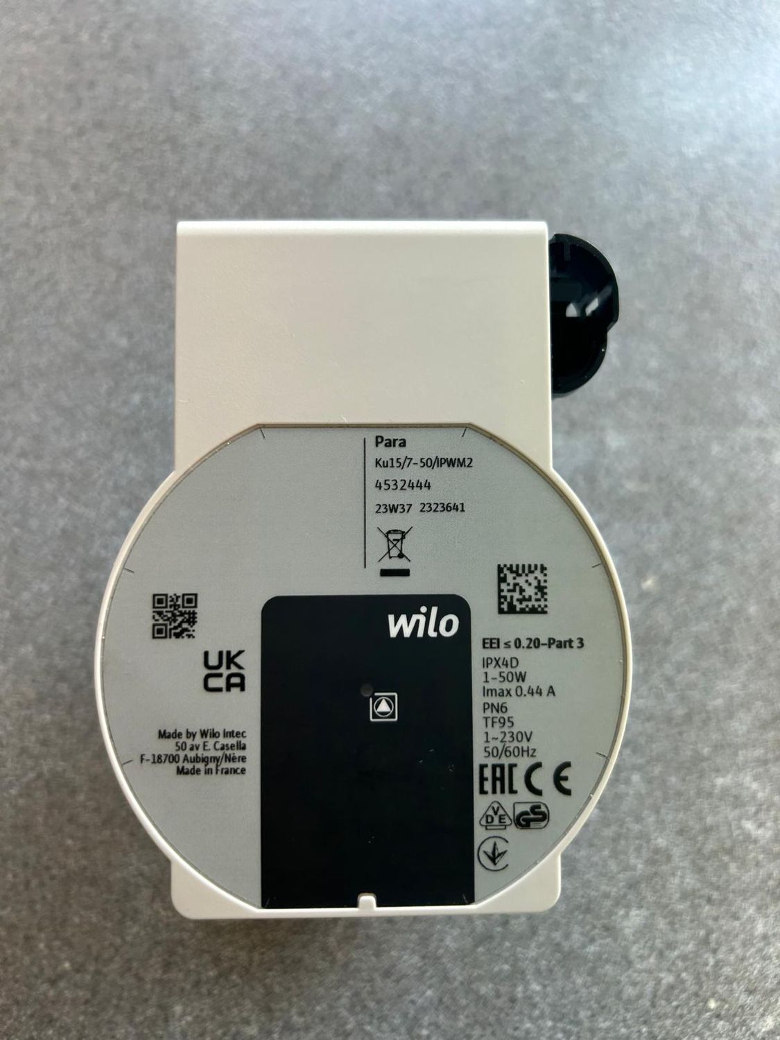 XB530 - DHW PHE PUMP IPWM2 ( GT089 ) without cable - Gledhill