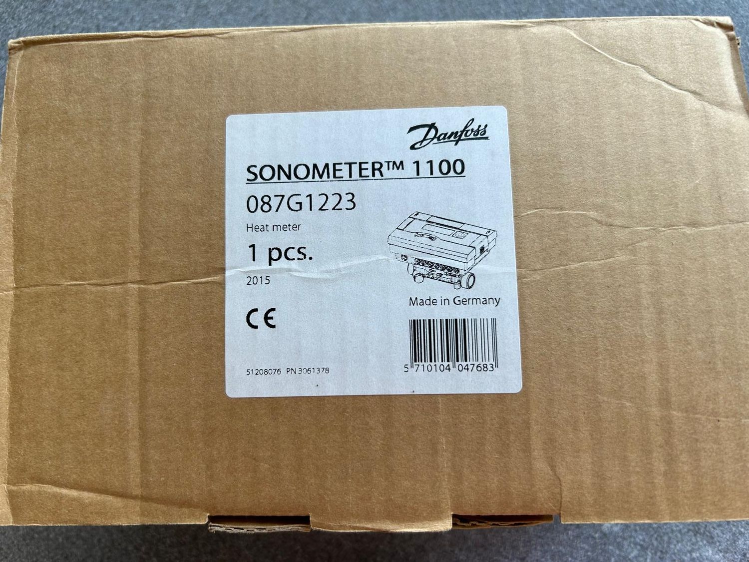 087G1223 - Sonometer 1100 HE Qp2.5 130 DN20 PN16