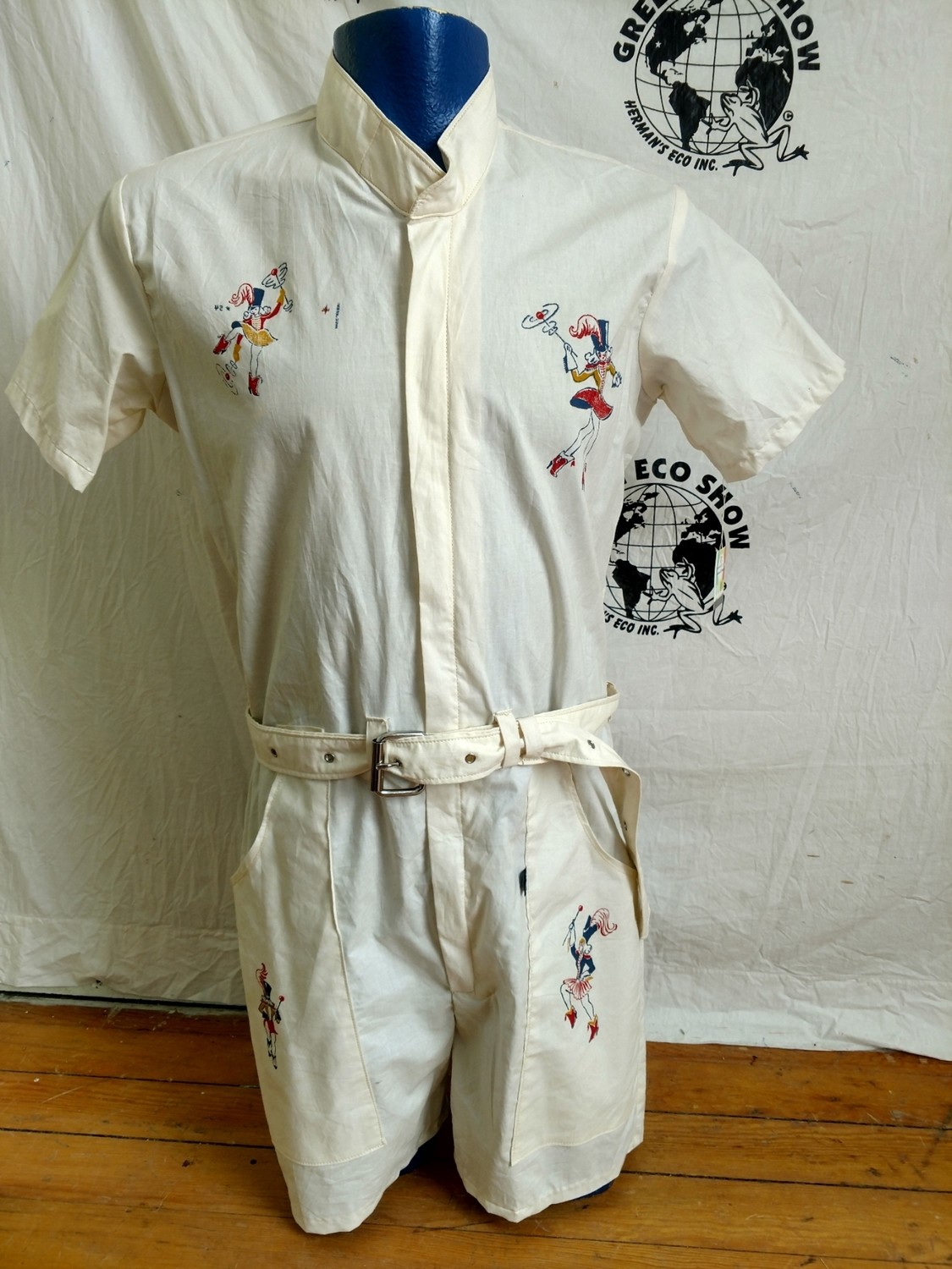 Romper M jumpsuit Hermans Girly white USA
