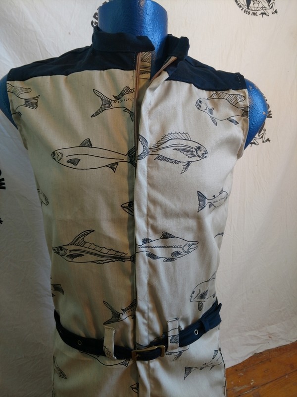 Fish Mens Romper Endangered Species Hermans Eco S USA