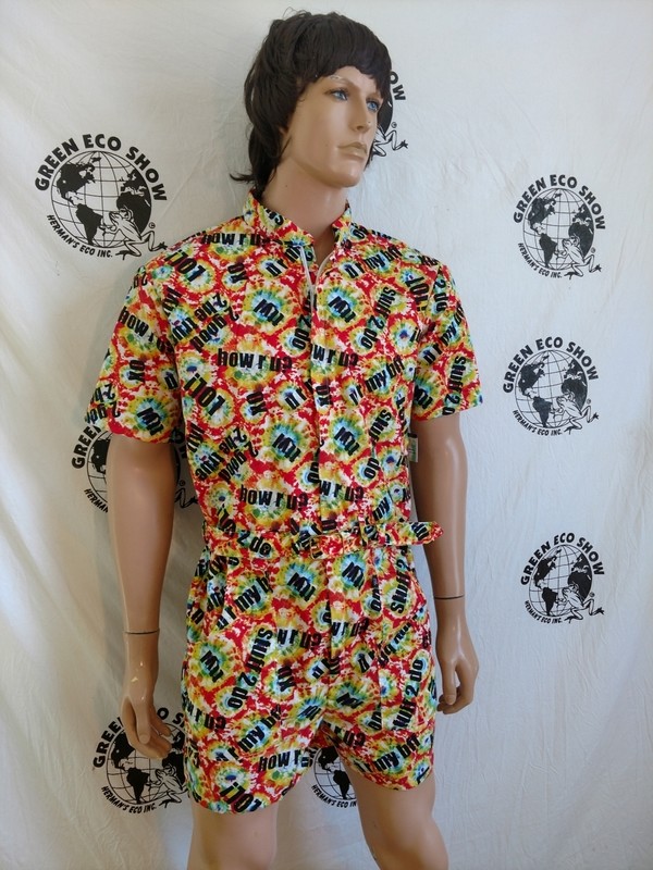 Mens Romper Hermans Text message  M - L USA