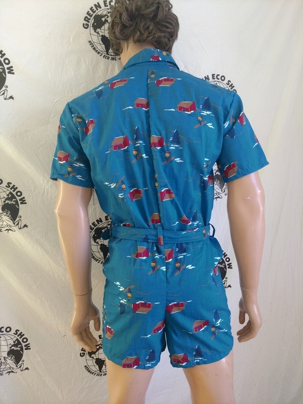 Mens Romper Cabins Skiers M -L  Hermans USA