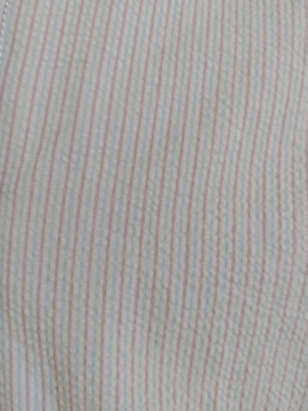 Gray Romper L Seer sucker Hermans  USA