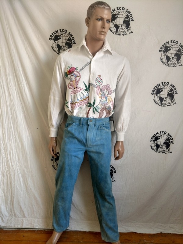 Jeans USA Grown Organic cotton  Natural indigo 32 X 32