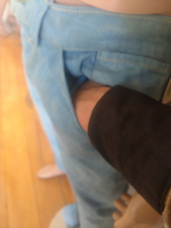 Jeans USA Grown Organic cotton Natural indigo 34 X 32