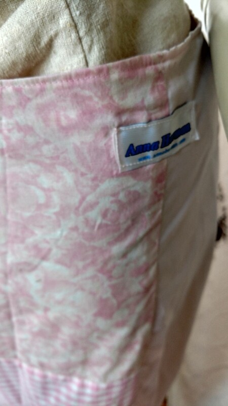 Patchwork skirt  Pink 28 Waist Made in USA