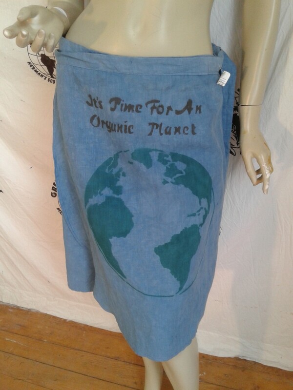 Hermans Hemp  wrap around Skirt L