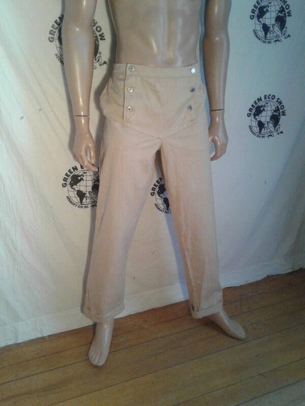Mens Organic colored cotton steampunk 34 X 31 USA