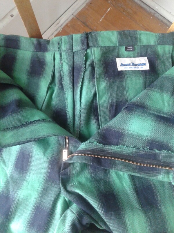 Buffalo Plaid  Pants Hermans USA 36x32