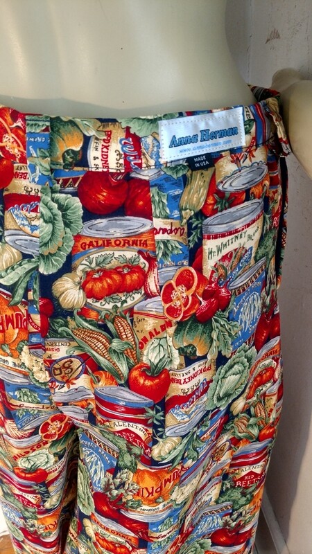 Hermans Bell bottom pants vegetables 28&quot;