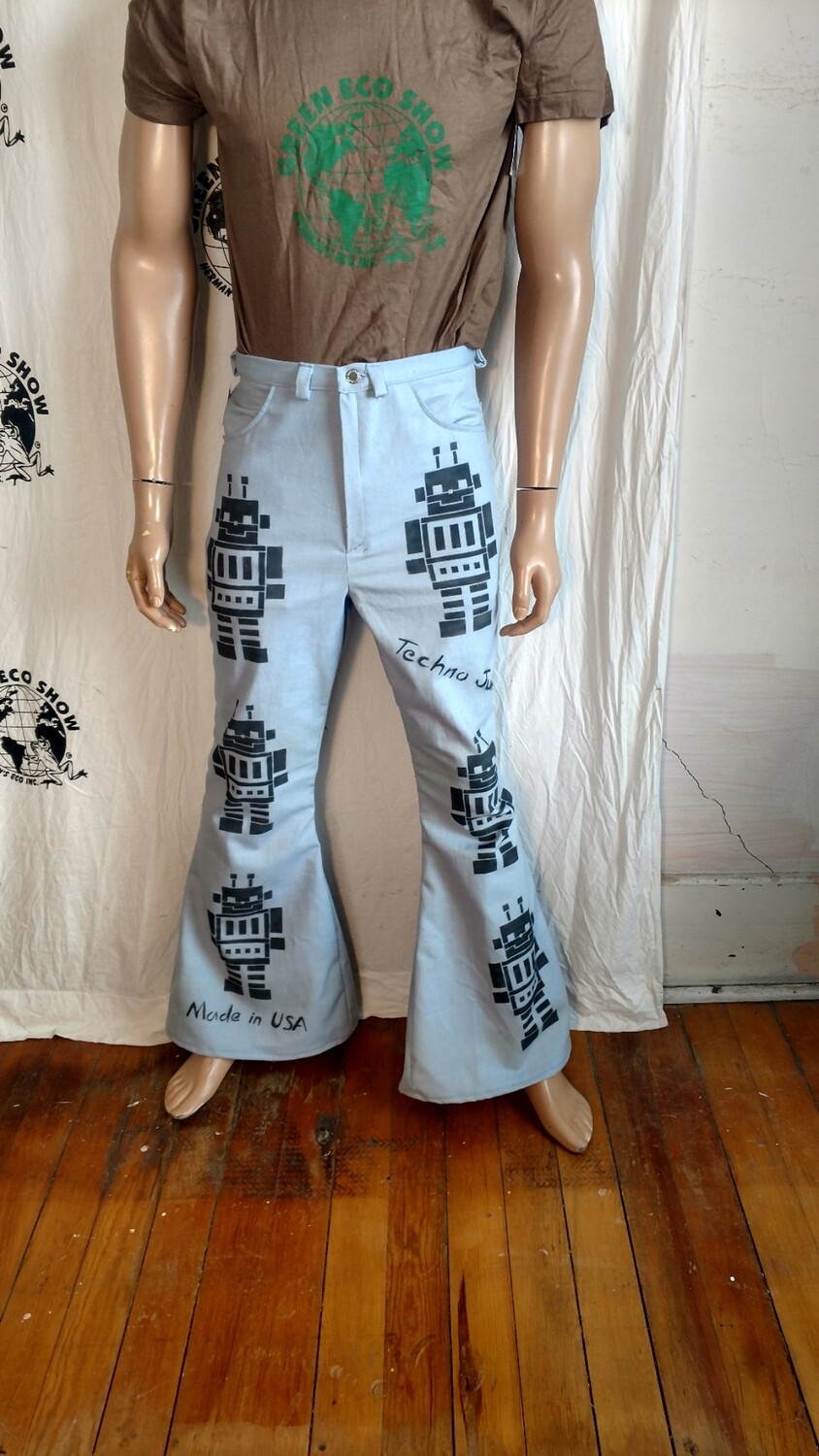 Techno Junkie Robot Pants 30 X 33 Hermans Eco