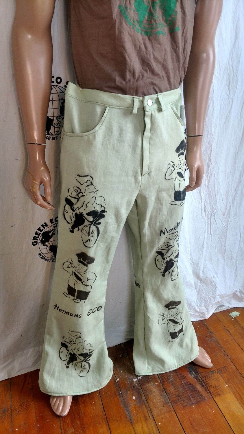 Chefs pants jeans linen 37 X 33 USA