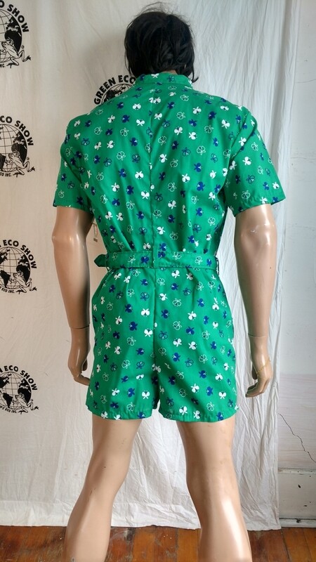 Mens Rompers M to L Butterflies USA