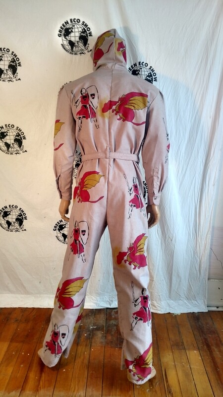 Dragon knight  mens L Jumpsuit Hermans Eco USA