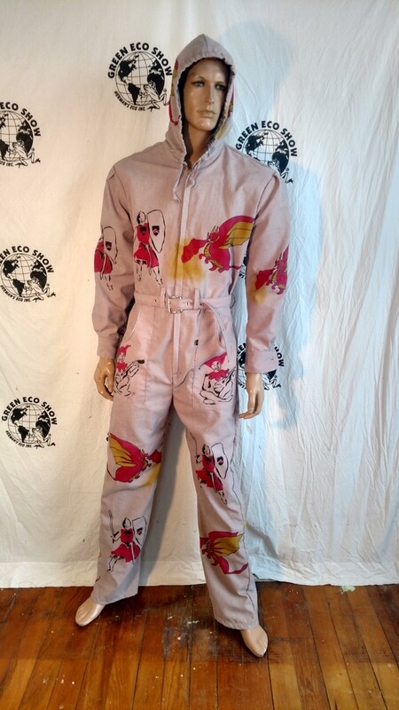 Dragon knight  mens L Jumpsuit Hermans Eco USA