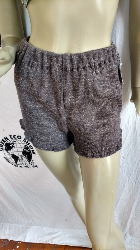 Womens Knit shorts hot pants Med Hermans