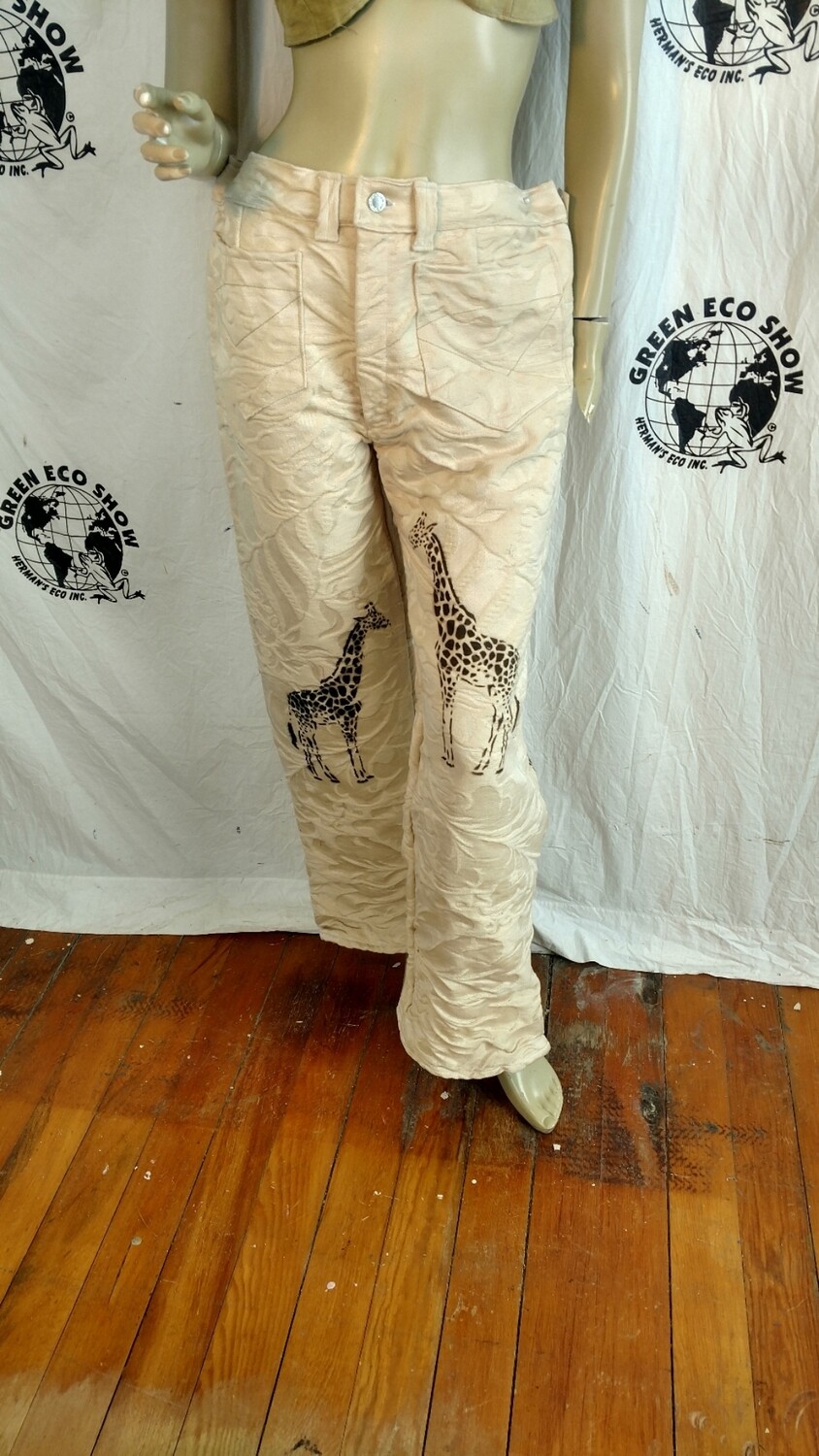 Womens Giraffe pants w 32 Hermans Eco