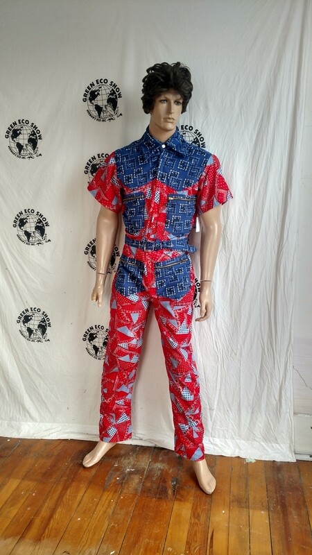 Bandana Jumpsuit western L thin Hermans Eco