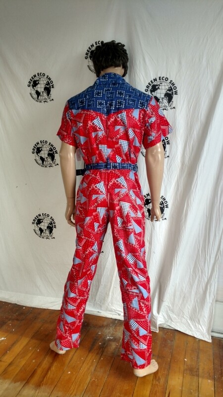 Bandana Jumpsuit western L thin Hermans Eco