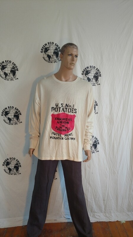 Hermans Hemp XXL long sleeve potato Butte