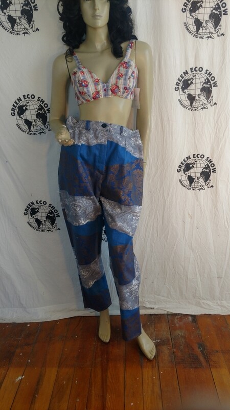 Women high waisted pant denim Hermans L